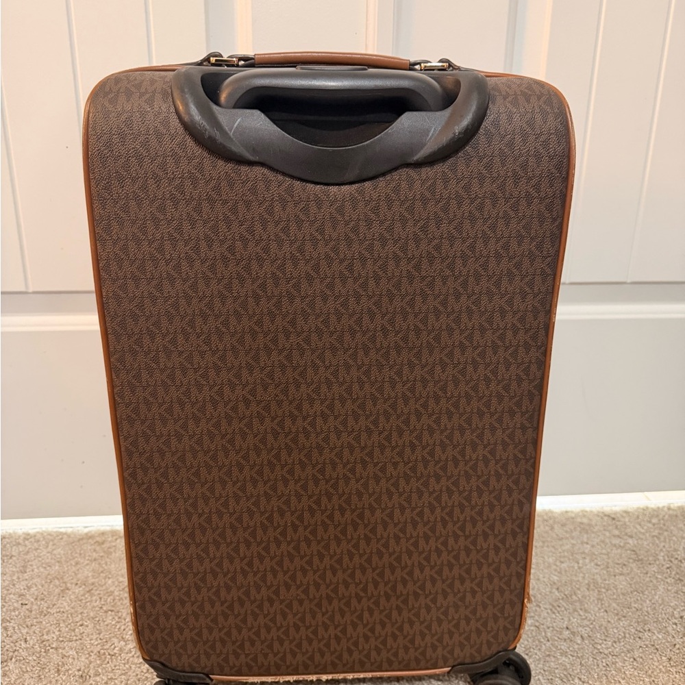 Michael Kors 2 Piece Set Brown and Tan Travel Bags, Carry-on & Duffle Bag - Picture 6 of 8